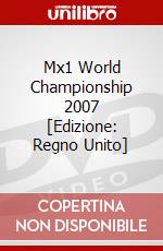 Mx1  World Championship 2007 [Edizione: Regno Unito] dvd