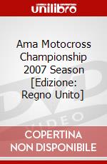 Ama Motocross Championship  2007 Season [Edizione: Regno Unito] dvd