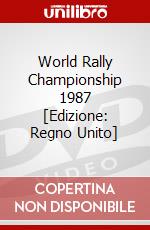 World Rally Championship 1987 [Edizione: Regno Unito] dvd