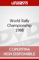 World Rally Championship 1988 dvd