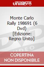 Monte Carlo Rally 198691 (6 Dvd) [Edizione: Regno Unito] dvd