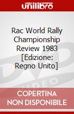Rac World Rally Championship Review 1983 [Edizione: Regno Unito] dvd