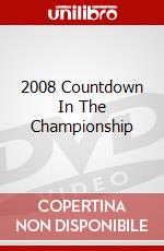 2008 Countdown In The Championship dvd