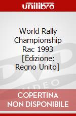 World Rally Championship  Rac 1993 [Edizione: Regno Unito] dvd