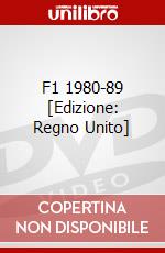 F1 1980-89 [Edizione: Regno Unito] dvd