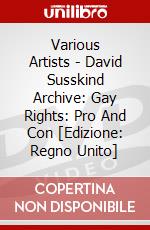 Various Artists - David Susskind Archive: Gay Rights: Pro And Con [Edizione: Regno Unito] dvd