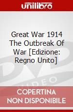 Great War 1914  The Outbreak Of War [Edizione: Regno Unito] dvd