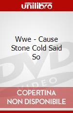 Wwe - Cause Stone Cold Said So dvd