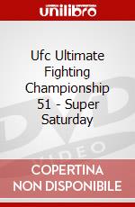 Ufc Ultimate Fighting Championship 51 - Super Saturday dvd