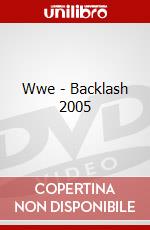 Wwe - Backlash 2005 dvd