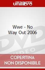 Wwe - No Way Out 2006 dvd