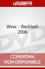 Wwe - Backlash 2006 dvd