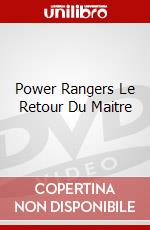 Power Rangers Le Retour Du Maitre dvd