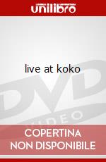 live at koko dvd