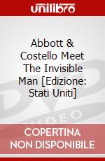 Abbott & Costello Meet The Invisible Man [Edizione: Stati Uniti] dvd