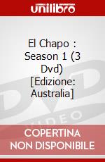 El Chapo : Season 1 (3 Dvd) [Edizione: Australia] dvd