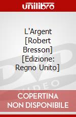 L'Argent [Robert Bresson] [Edizione: Regno Unito] dvd