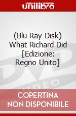 (Blu Ray Disk) What Richard Did [Edizione: Regno Unito] dvd