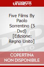 Five Films By Paolo Sorrentino (5 Dvd) [Edizione: Regno Unito] dvd