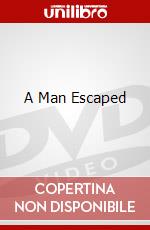 A Man Escaped dvd