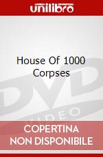 House Of 1000 Corpses dvd