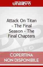 Attack On Titan - The Final Season - The Final Chapters dvd