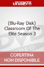 (Blu-Ray Disk) Classroom Of The Elite Season 3 brd