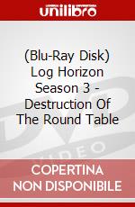 (Blu-Ray Disk) Log Horizon Season 3 - Destruction Of The Round Table brd