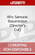 Afro Samurai: Resurrection (Director's Cut) dvd