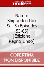 Naruto Shippuden Box Set 5 (Episodes 53-65) [Edizione: Regno Unito] dvd