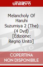 Melancholy Of Haruhi Suzumiya 2 (The) (4 Dvd) [Edizione: Regno Unito] dvd