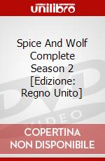 Spice And Wolf Complete Season 2 [Edizione: Regno Unito] dvd