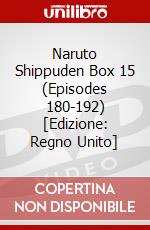 Naruto Shippuden Box 15 (Episodes 180-192) [Edizione: Regno Unito] dvd