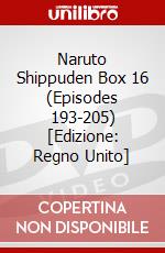 Naruto Shippuden Box 16 (Episodes 193-205) [Edizione: Regno Unito] dvd
