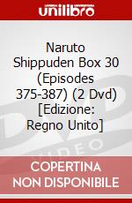 Naruto Shippuden Box 30 (Episodes 375-387) (2 Dvd) [Edizione: Regno Unito] dvd