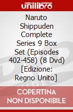 Naruto Shippuden Complete Series 9 Box Set (Episodes 402-458) (8 Dvd) [Edizione: Regno Unito] dvd