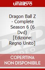 Dragon Ball Z - Complete Season 6 (6 Dvd) dvd