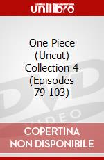 One Piece (Uncut) Collection 4 (Episodes 79-103) dvd