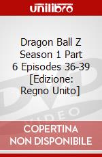 Dragon Ball Z Season 1 Part 6 Episodes 36-39 [Edizione: Regno Unito] dvd