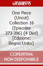 One Piece (Uncut) Collection 16 (Episodes 373-396) (4 Dvd) [Edizione: Regno Unito] dvd