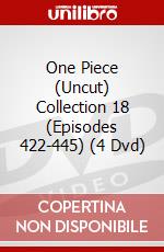 One Piece (Uncut) Collection 18 (Episodes 422-445) (4 Dvd) dvd