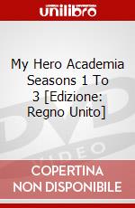 My Hero Academia Seasons 1 To 3 [Edizione: Regno Unito] dvd