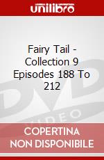 Fairy Tail - Collection 9 Episodes 188 To 212 dvd