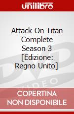 Attack On Titan Complete Season 3 [Edizione: Regno Unito] dvd