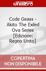 Code Geass - Akito The Exiled Ova Series [Edizione: Regno Unito] dvd