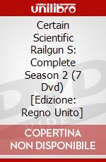 Certain Scientific Railgun S: Complete Season 2 (7 Dvd) [Edizione: Regno Unito] dvd