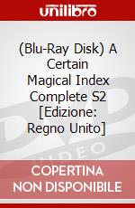 (Blu-Ray Disk) A Certain Magical Index Complete S2 [Edizione: Regno Unito] brd