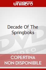Decade Of The Springboks dvd
