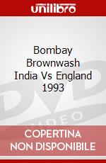 Bombay Brownwash India Vs England 1993 dvd