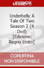 Underbelly A Tale Of Two Season 2 (4 Dvd) [Edizione: Regno Unito] dvd